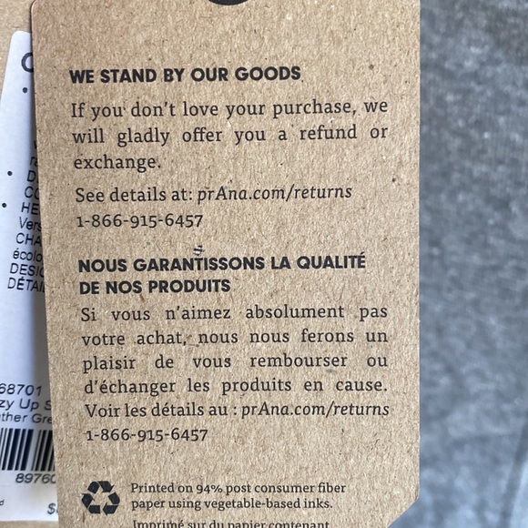 PRANA COZY UP SKYLAND DRESS SMALL HEATHER GREY SMALL NEW - Picture 9 of 10